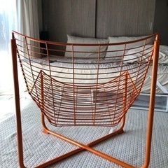 IKEA SKÅLBODA スコールボダ パーソナルチェア オレンジ イケア