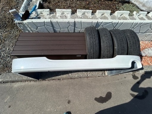 ピカピカです☆ハイエース☆モデリスタ　リアハーフ