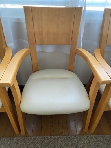 【お値下げしました】(美品)ダイニングチェア4脚セット