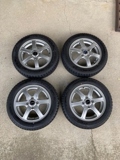 155/65R14 4本 スタッドレス 2022年 ホイール付