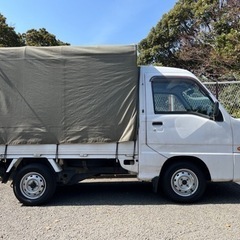 平成19年 サンバートラック 赤帽 TT2 4WD MT AC 走行20万キロ 車検対応可の画像