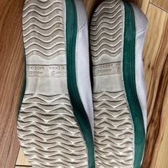 ムーンスター　26.5cm 上靴　緑ラインの画像