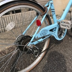 【受け渡し予定者が決定しました】女の子用の自転車　24インチの画像