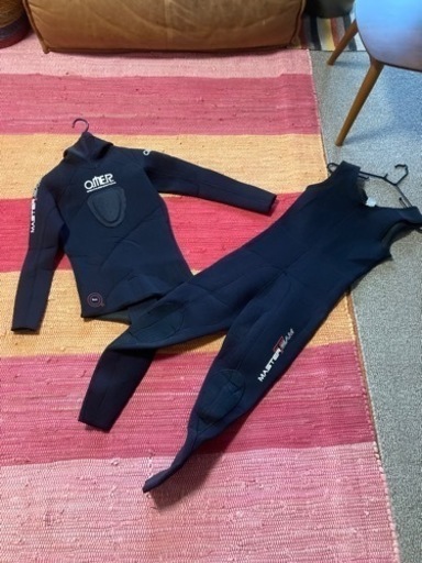 OMER マスターチーム5mm 2pcウェットスーツ美品