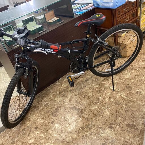 SCUDERIA FERRARI フェラーリ 折り畳み MTB 26インチ 札幌東区