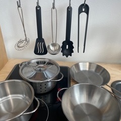 IKEA イケヤ　おままごと　ミニキッチンの画像