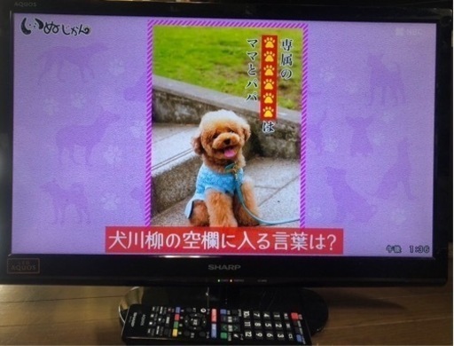 【決まりました】SHARP 液晶カラーテレビ 32V型 2014年製