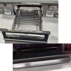 リンナイ ガステーブル 都市ガス用 2017年製 RT64JHS-R 右強火 水無し片面焼きグリル ガスコンロ 札幌市 平岸店の画像