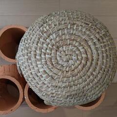ウサギ用手編みのちぐら　ミニハウスの画像
