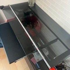 ガラスデスク　家具 机