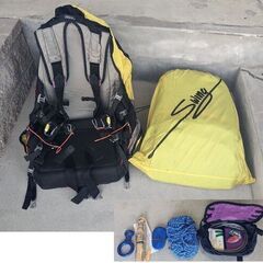 【倉庫整理品】 パラグライダー　キャノピー＆ハーネス　SWING ASTRAL スイング　アストラル S（グラハン用の画像