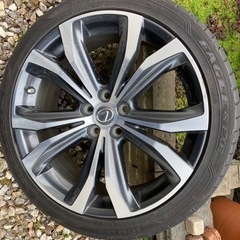 レクサスRX純正ホイールタイヤ 20系ヴェルファイア使用の画像