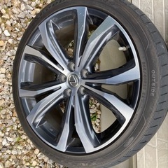 レクサスRX純正ホイールタイヤ 20系ヴェルファイア使用の画像