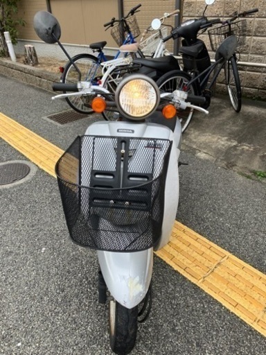 バイク　原付　単車　(Honda today)