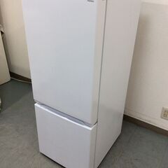 (5/18受渡済)JT8542【YAMADA/ヤマダ 2ドア冷蔵庫】美品 2022年製 YRZ-F15J 家電 キッチン 冷蔵冷凍庫 右開き 156L