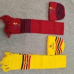 帽子とマフラー子供用の画像