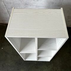 【ジモティ限定特価】 カラーボックス （白） 収納棚の画像