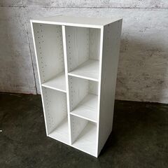 【ジモティ限定特価】 カラーボックス （白） 収納棚の画像