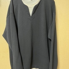 【グローバルワーク】長袖トレーナー(メンズ)