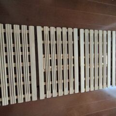 すのこ（ セミシングルサイズ、四つ折り）