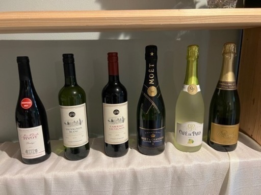 シャンパンとワイン9本