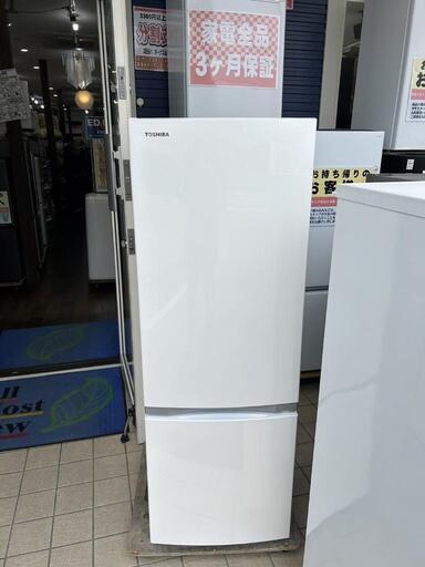 ★【東芝】2ドア冷蔵庫 2019年製 170L [GR-P17BS] 【3ヶ月保証付き★送料に設置込み】自社配送時代引き可※現金、クレジット、スマホ決済対応※