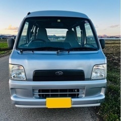 サンバー バン 車検付き❗️エアコン パワステ オートマ スバル  サンバーバンの画像