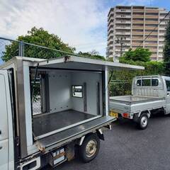 冷凍コンテナ。倉庫、移動販売にどうですか？