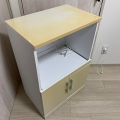 【決まりました】レンジ台、棚の画像