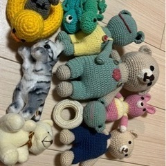 おもちゃ おもちゃ ぬいぐるみ　あみぐるみ