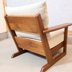 NAGANO INTERIOR(ナガノインテリア)のウォールナット材 1人掛けソファ