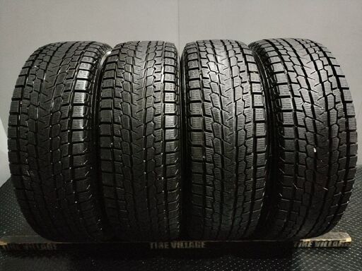 YOKOHAMA ice GUARD G075 225/65R17 17インチ スタッドレス 4本 20～21年製 バリ溝 ハリアー エクストレイル RAV4等　(KTM009)