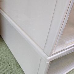 【お取引き中です】★ 収納ケース ２段セット 衣装ケースの画像