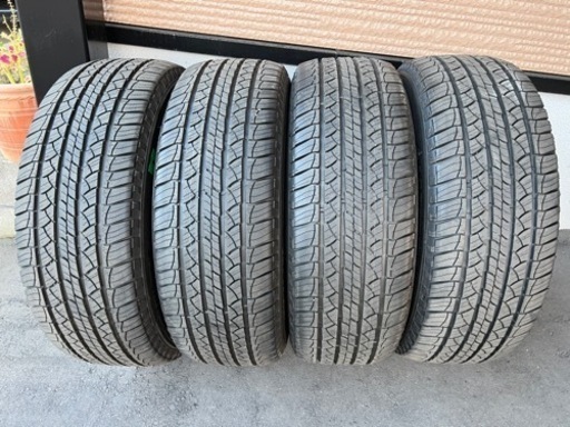 265/65R17（27週2023年製）ほぼ新品 価格交渉OKです　ランドクルーザープラド150純正夏タイヤ新車外し４本セット（ 10