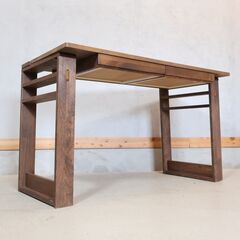 HOTTA WOODY(堀田木工所)のPOP アルダー材 パーソナルデスクです。コンパクトなデザインはお子様の学習机はもちろん在宅ワークのパソコンデスクや事務机にも。シンプルな北欧スタイルの事務机。の画像