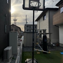 バスケットゴールの画像