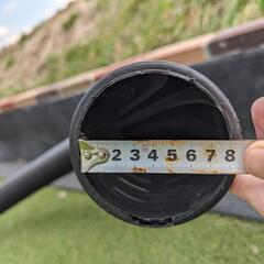 暗渠排水パイプ　バイドレーンダブル管 80mm×約6ｍ ダブル有孔管の画像