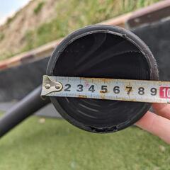 暗渠排水パイプ　バイドレーンダブル管 80mm×約6ｍ ダブル有孔管の画像