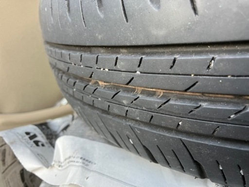 ムーブ純正アルミホイール+ダンロップエナセーブ155/65R14
