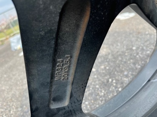 work RYVER 20インチホイール　225/50R20 タイヤ付き