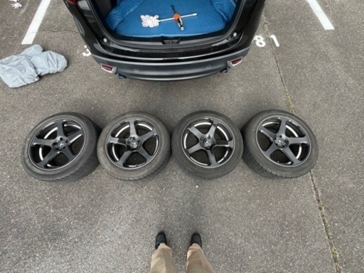 work RYVER 20インチホイール　225/50R20 タイヤ付き