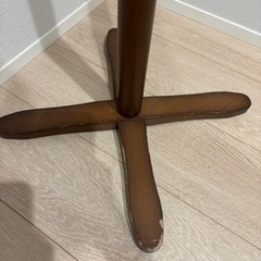 洋服かけ　ポールハンガー　木製の画像