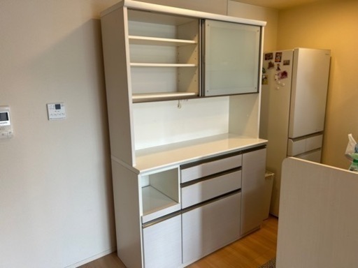 幅140cm食器棚 キッチンボード