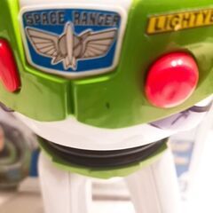 【箱付】【ディズニー・トイストーリー】リアルサイズトーキングフィギュア バズライトイヤー(リミックス版)の画像