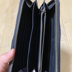 長財布(coach・黒)の画像
