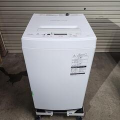【売却済】TOSHIBA 全自動洗濯機4.5kg AW-45M7 2020年製
