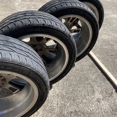 ENKEIホンダ  純正18インチ  ７Ｊ ＋５５ ＰＣＤ１１４．３ 　タイヤ付き　の画像