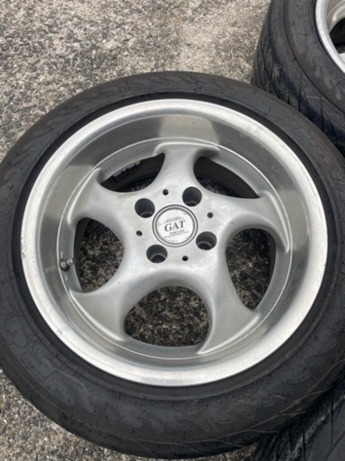 WEDS GAT TOSCANA トスカーナ 15×7J+35 4H-100 ロードスター