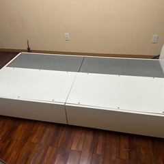ニトリ シングルベッドの画像