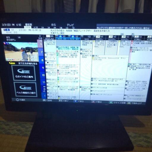 調整中、三菱液晶TVリモコン、分配器コード付